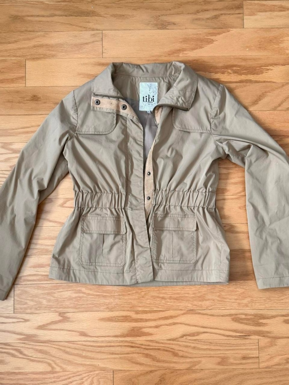 Vintage Tibi Cinched Waist Jacket. Size 2/XS